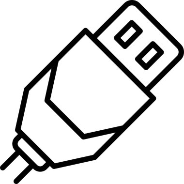 USB Flash sürücü simgesi