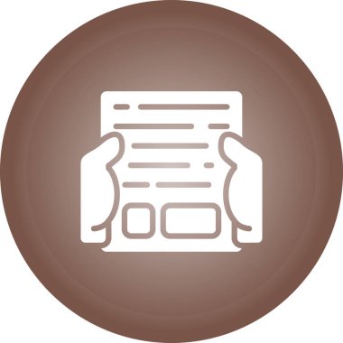 Kitap ikonu. Basit resimleme