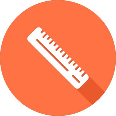 Tek bir izole testerenin vektör çizimi