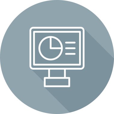 seo modern simgesinin vektör illüstrasyonu