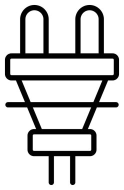 Sepet simgesi, vektör illüstrasyonu