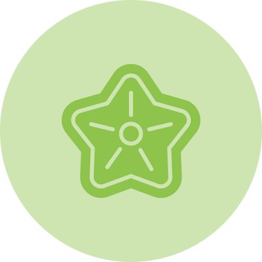 yıldız simgesi vektör illüstrasyonu