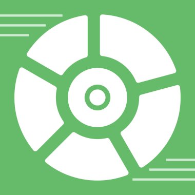 cd simge vektör illüstrasyonu