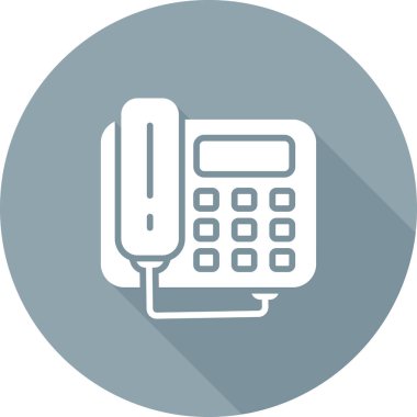 Vektör telefon simgesi illüstrasyonu