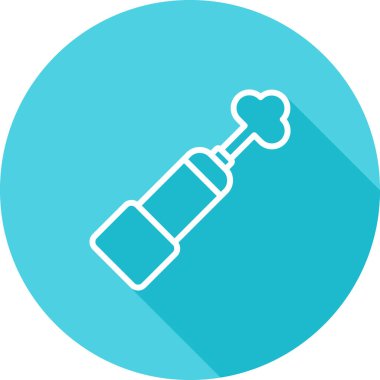 Bir şırınganın vektör çizimi