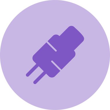 Fiş. Web simgesi basit illüstrasyon