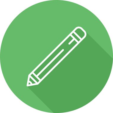 Kalem simgesi. vektör illüstrasyonu