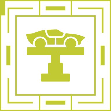 Otomatik tamir simgesinin vektör illüstrasyonu