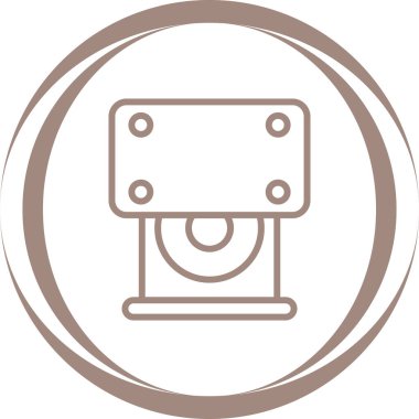 Eşsiz Kamera Vektör Satırı Simgesi