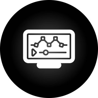 seo modern simgesinin vektör illüstrasyonu