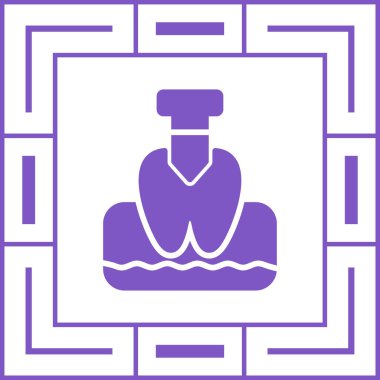 su havuzu ikonu vektör illüstrasyonu