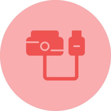 Modern b 'nin vektör illüstrasyonu eksik simgesi