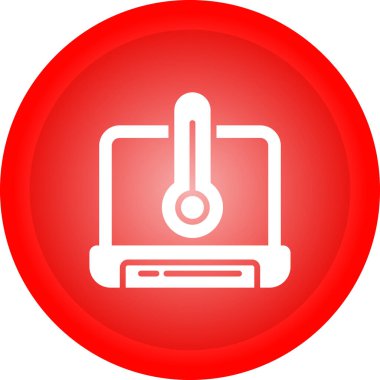 sıcaklık termometre ağ simgesi