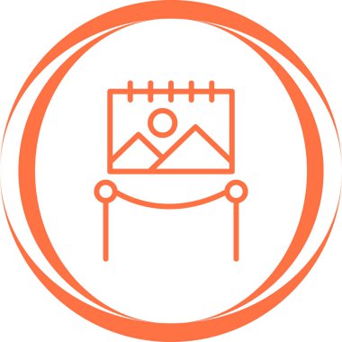 futbol alanı vektör simgesi