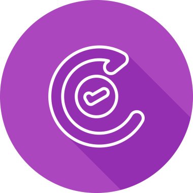 Bir kalp simgesinin vektör illüstrasyonu