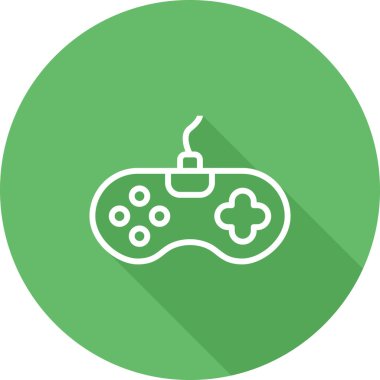 oyun denetleyici vektör simgesi modern illüstrasyon