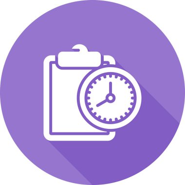 saat vektör simgesi modern basit vektör illüstrasyonu