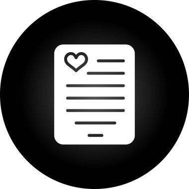 vektör aşk simgesi illüstrasyonu