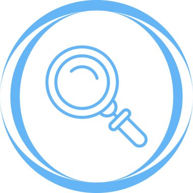 Seo modern simgesinin vektör çizimi, arama motoru