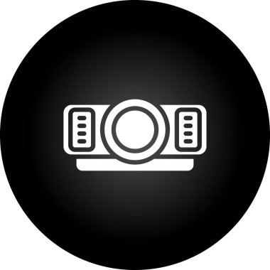 cd simge vektör illüstrasyonu