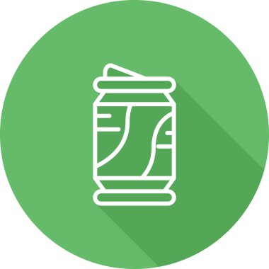 Kavanoz vektör düz simgesi