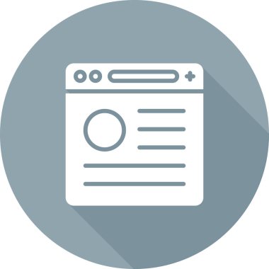 Modern bir tasarımın vektör illüstrasyonu