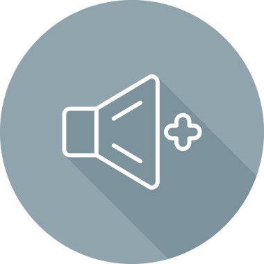 Hoparlörün vektör illüstrasyonu