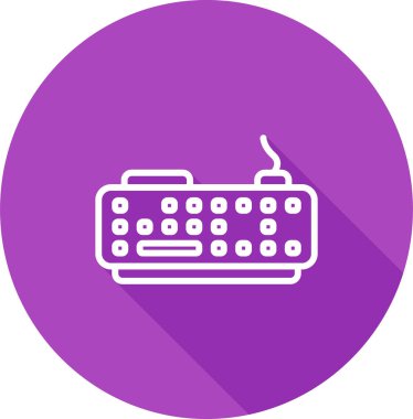 Daktilo simge vektör çizim