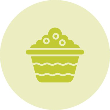 Tatlım. Web simgesi basit illüstrasyon