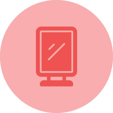 Laptop Düz Vektör Simgesi