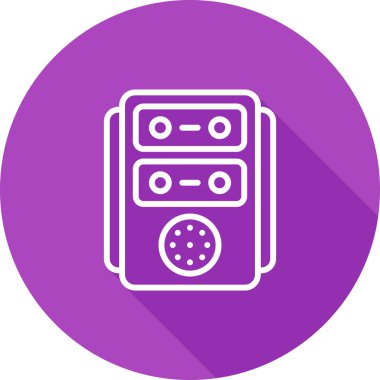 Radyo simgesinin vektör illüstrasyonu