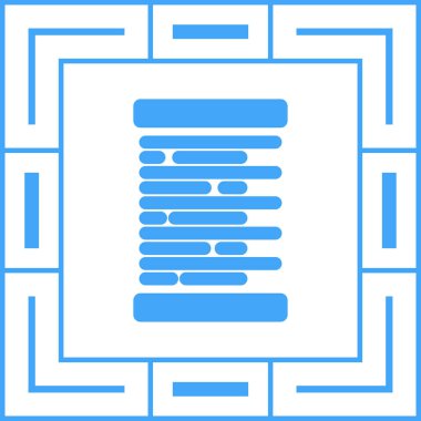 Seo simgesinin vektör illüstrasyonu