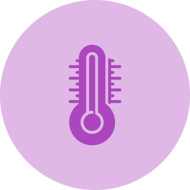 termometre simgesi vektör illüstrasyonu