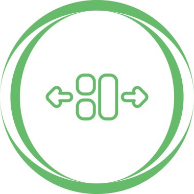 ok simgesi vektör illüstrasyonu