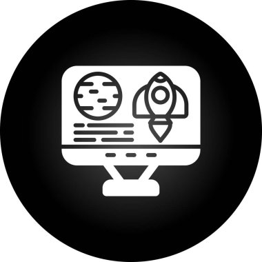 İş ile ilgili proje için vektör simgesi çizimi