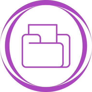 Dosya. Web simgesi basit tasarım