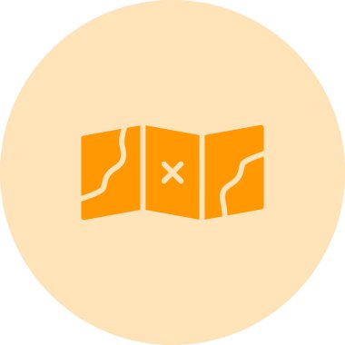 Vektör kitabı düz simge çizimi