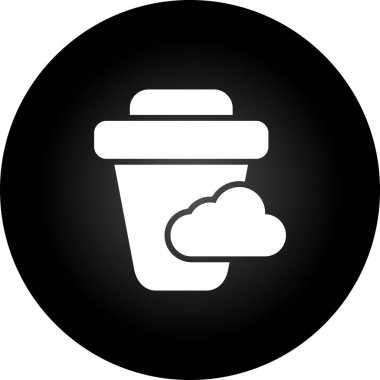 vektör kahve bardağı simgesi