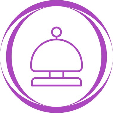 Gıda simgesinin vektör illüstrasyonu