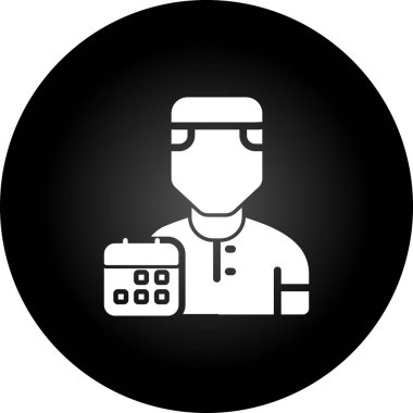 Modern simgenin vektör illüstrasyonu