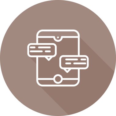 Modern simgenin vektör illüstrasyonu