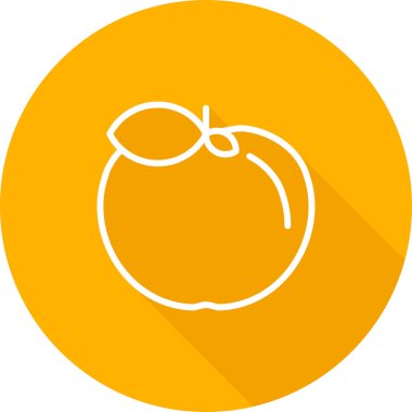 Modern meyve simgesinin vektör illüstrasyonu