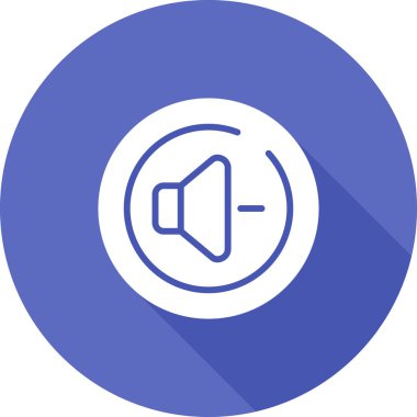 ses simgesi vektör illüstrasyonu