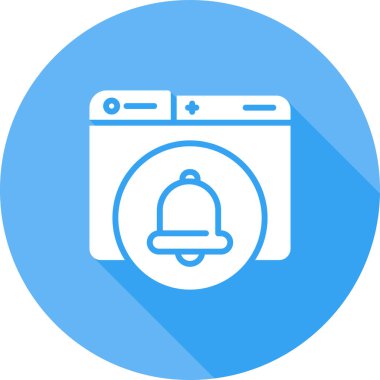 Çamaşır. Web simgesi basit illüstrasyon