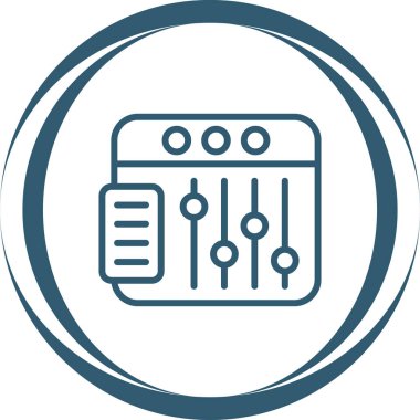 veri simgesi, vektör illüstrasyon tasarımı