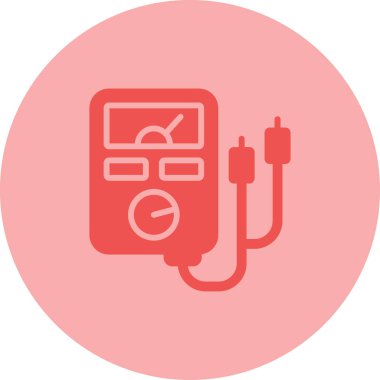 Modern oto tamir simgesinin vektör illüstrasyonu