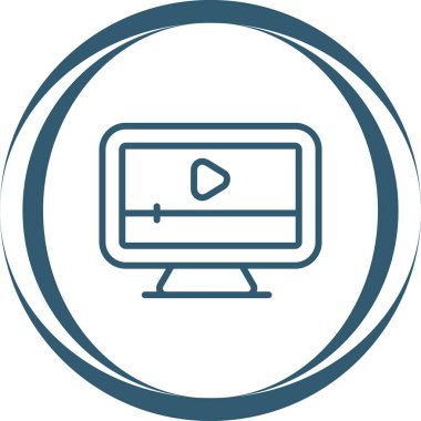 Bilgisayar web simge vektör çizim