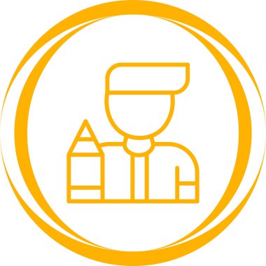 iş simgesi vektör illüstrasyonu