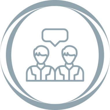 insanlar simge vektör illüstrasyonu