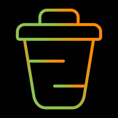 Kahve fincanı vektör illüstrasyon tasarımı